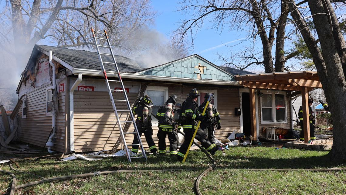 Mother, 3 children and multiple pets displaced after house fire on Indy ...