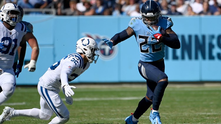 Chris Johnson 28 Tennessee Titans Afc South Division Champions