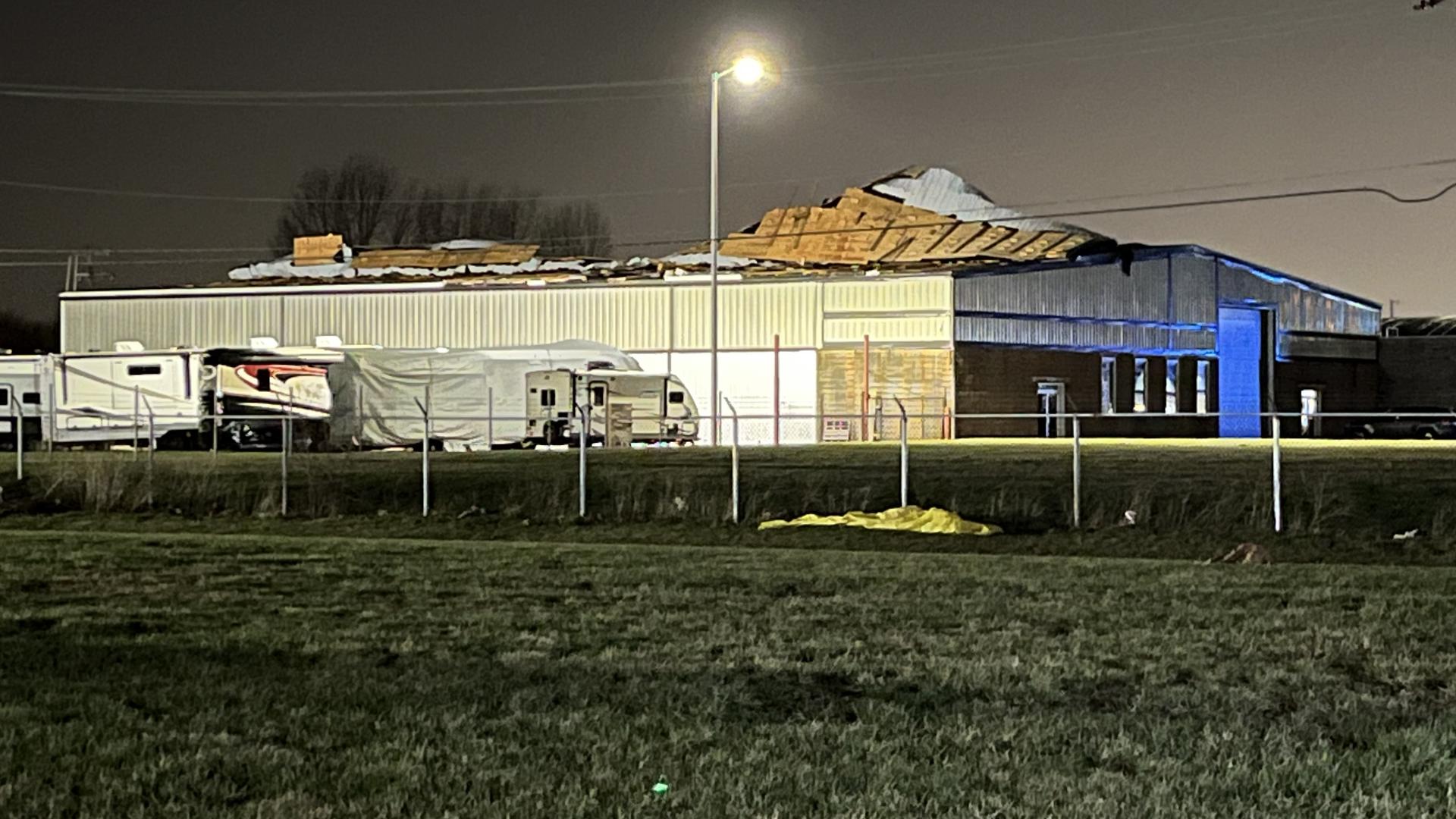 Preliminary reports of spotted tornadoes across Indiana | NWS surveys ...
