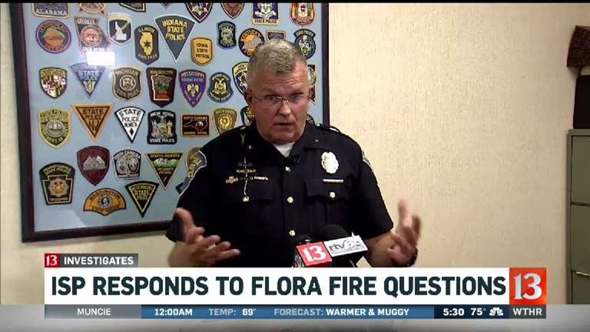 ISP responds to questions about Flora fire