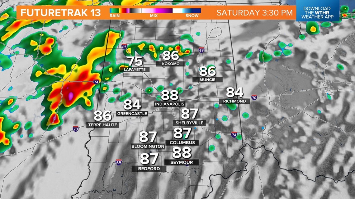 Friday Afternoon Live Doppler 13 Weather Blog: Storms Saturday | Wthr.com