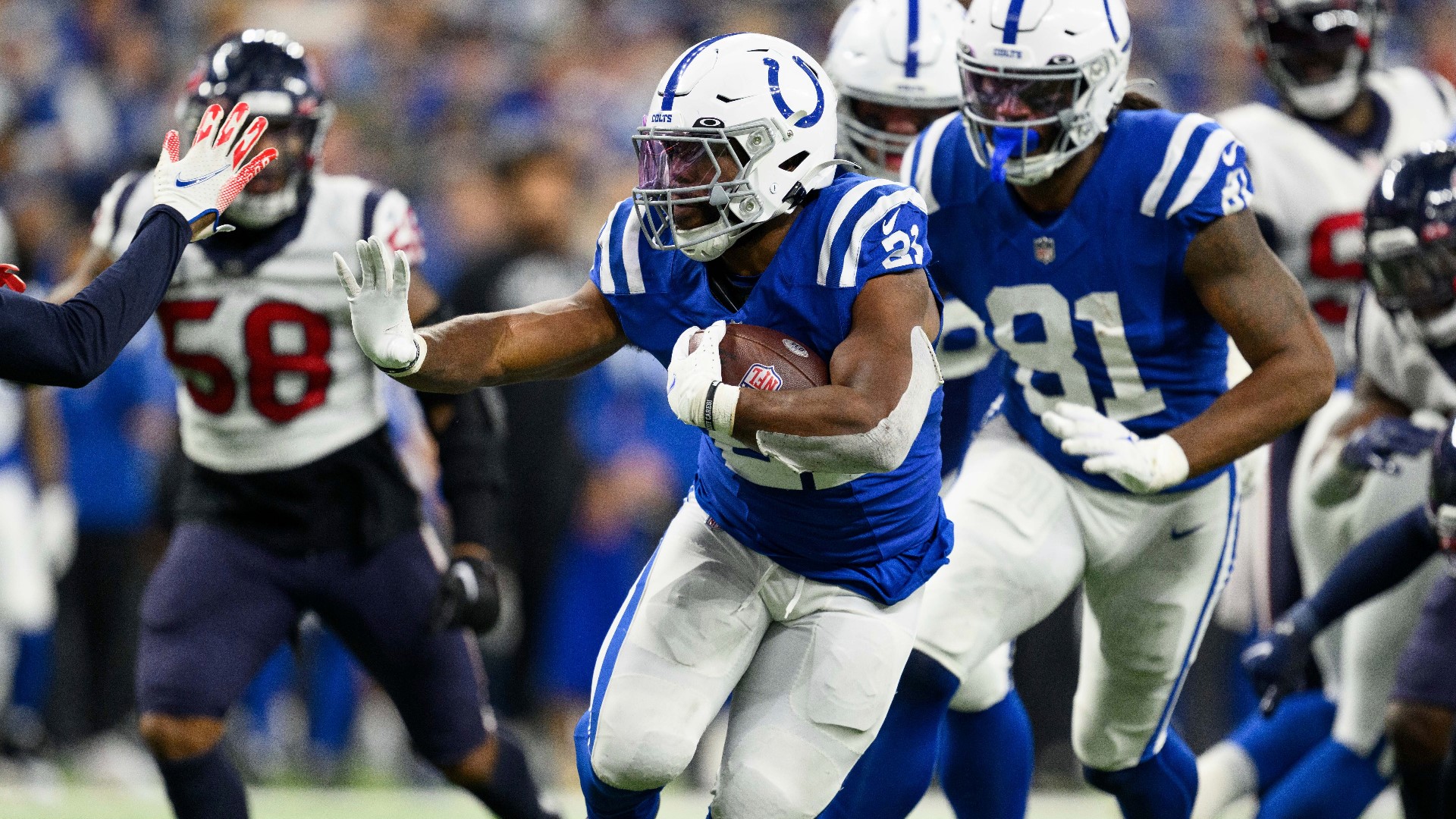 Indianapolis Colts running back Jonathan Taylor explains what