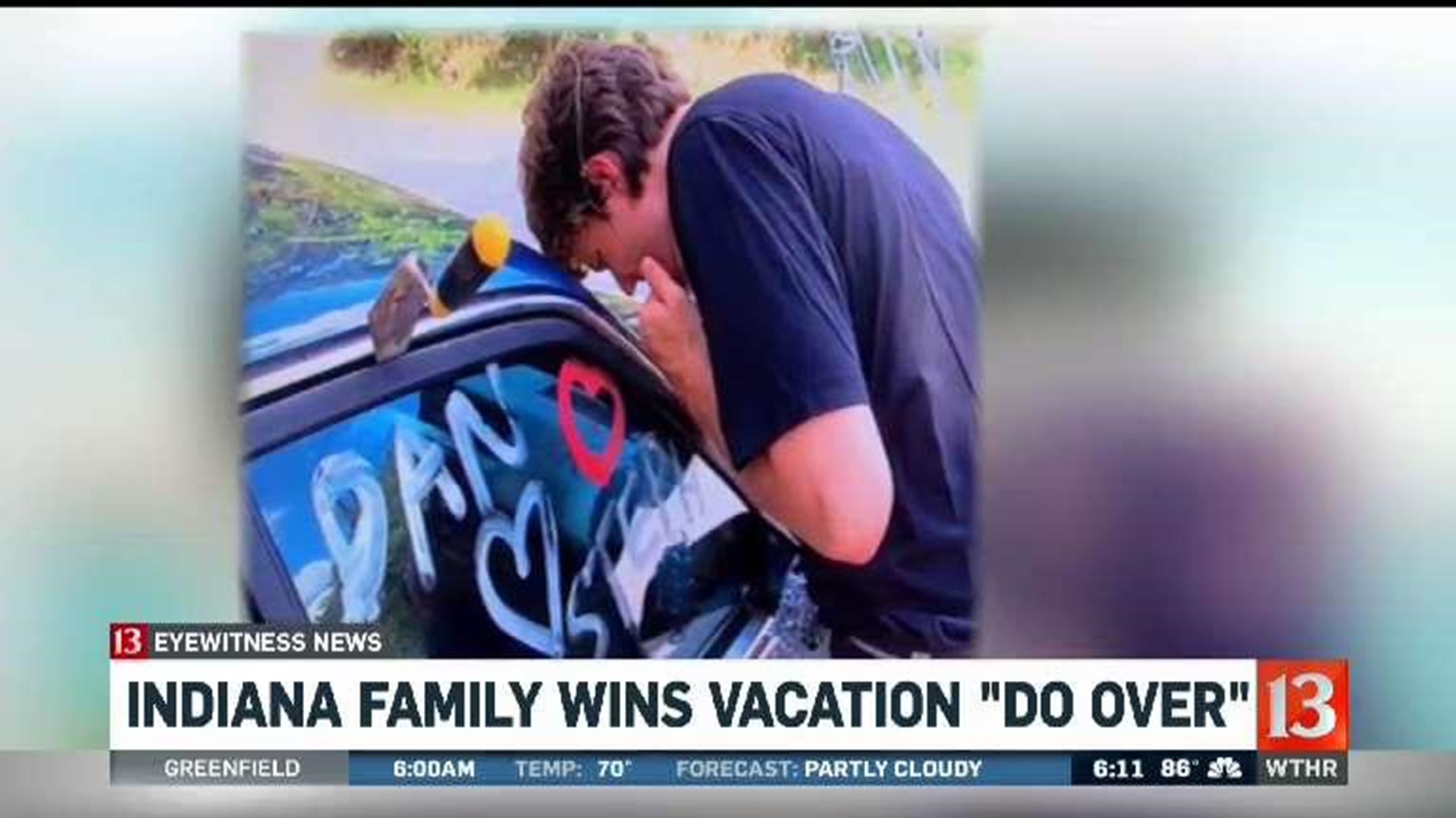 Family wins vacation do-over