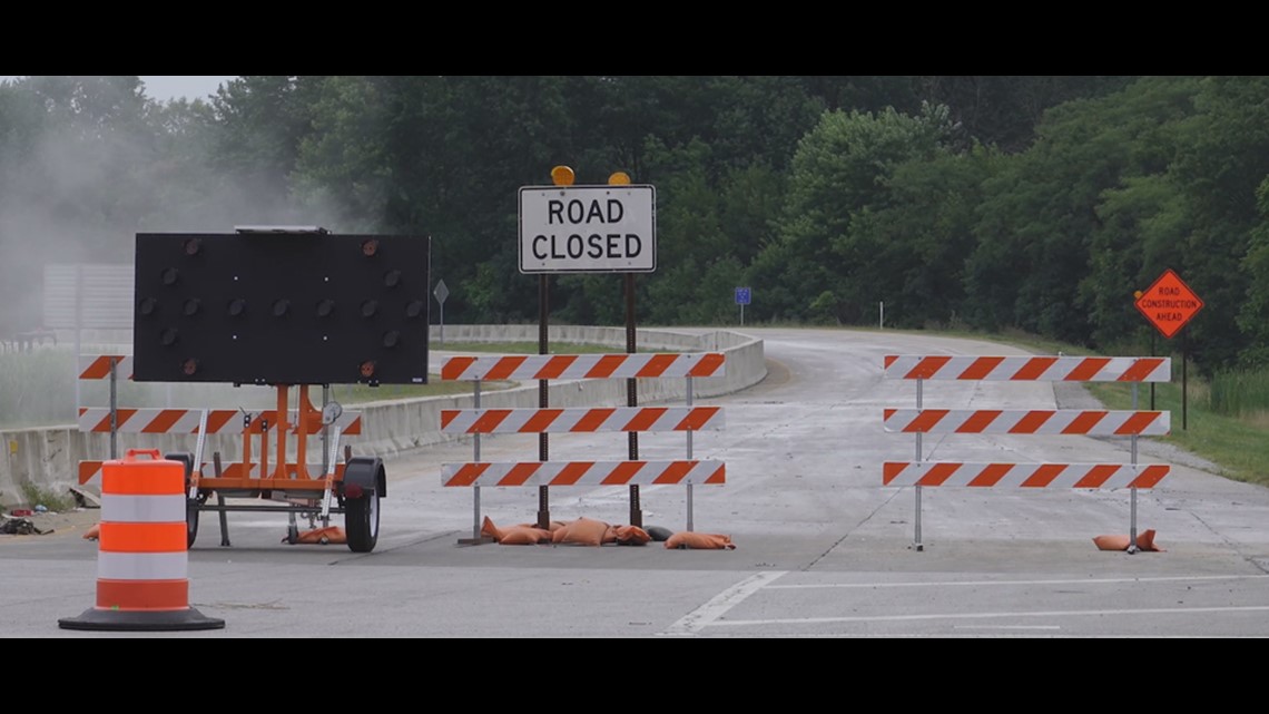 INDOT extends 465 closure on southeast side due to weather