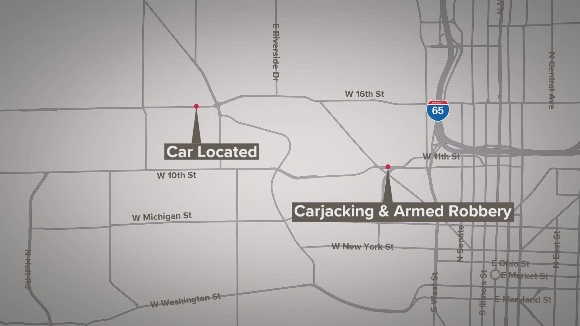 Three teenagers are under arrest accused of armed robbery and carjacking near the IUPUI campus.