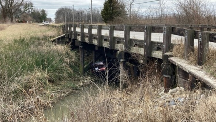 Indiana man missing for more than a month found dead in crashed car under bridge