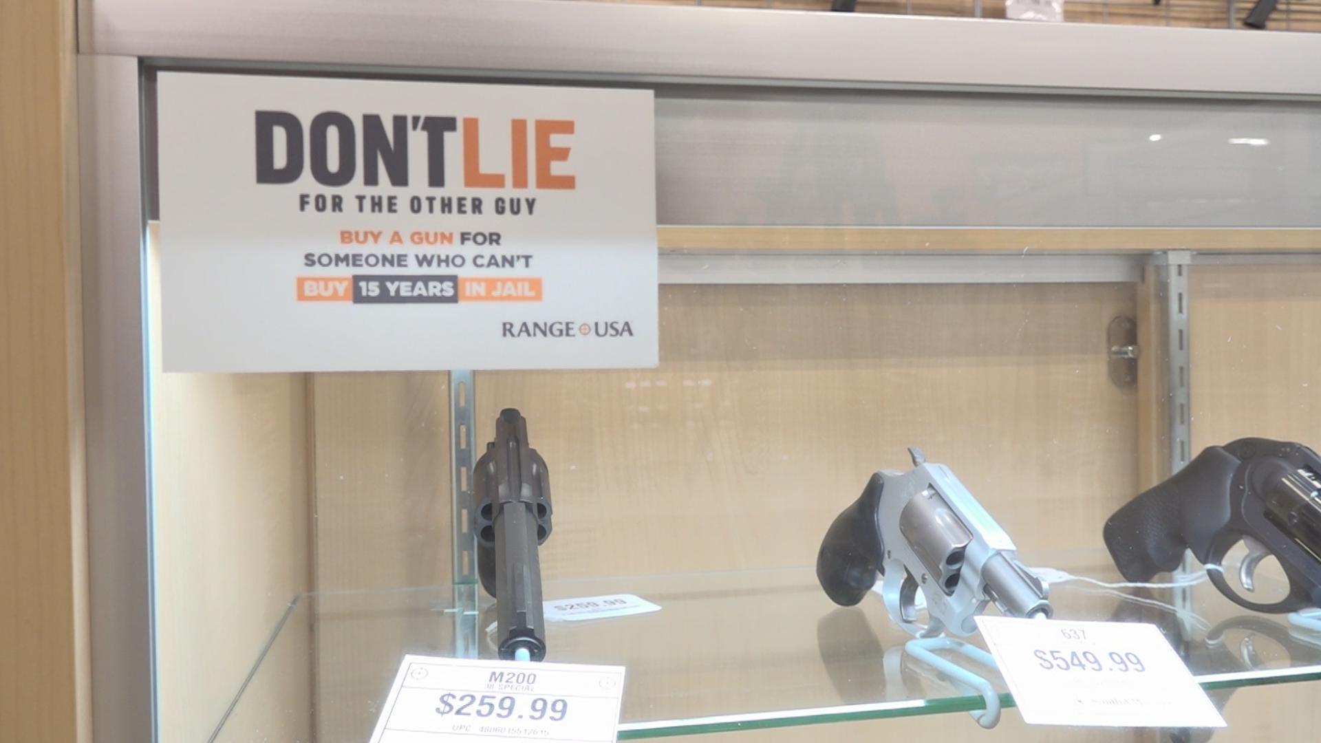 'Don't Lie for the Other Guy' | Campaign combats gun straw purchases in Indianapolis area A nationwide campaign to keep guns out of the wrong hands is now focused on Indianapolis.