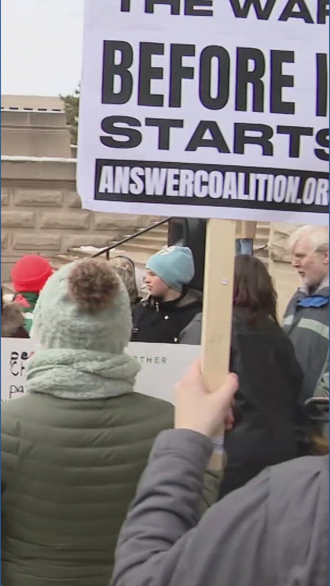 Protesters gather outside Indiana statehouse to rally against ...