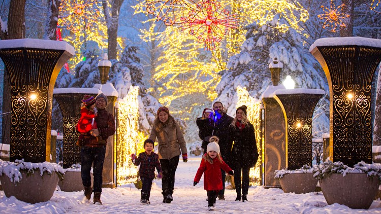 Winterlights returns to Newfields this holiday season