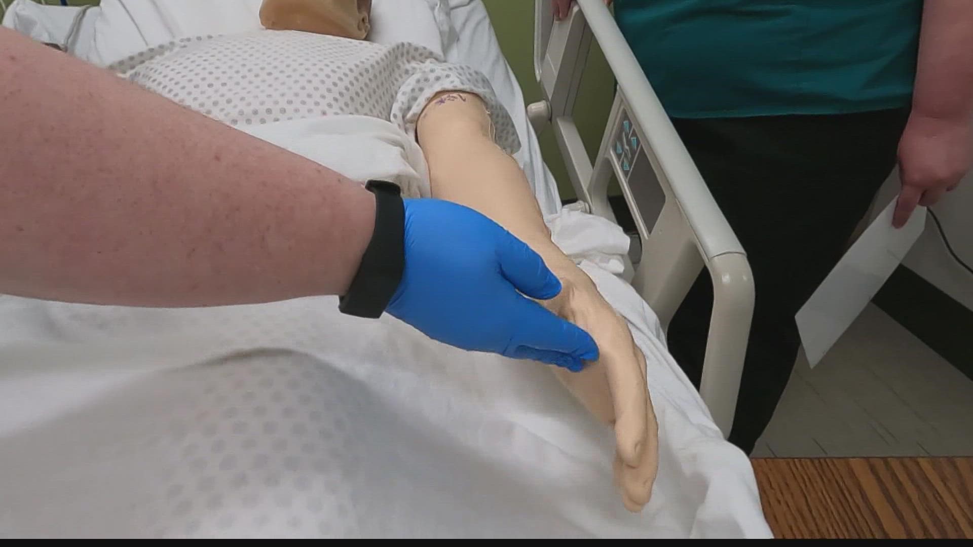 A new law just signed by the governor will allow more simulations in nursing schools.