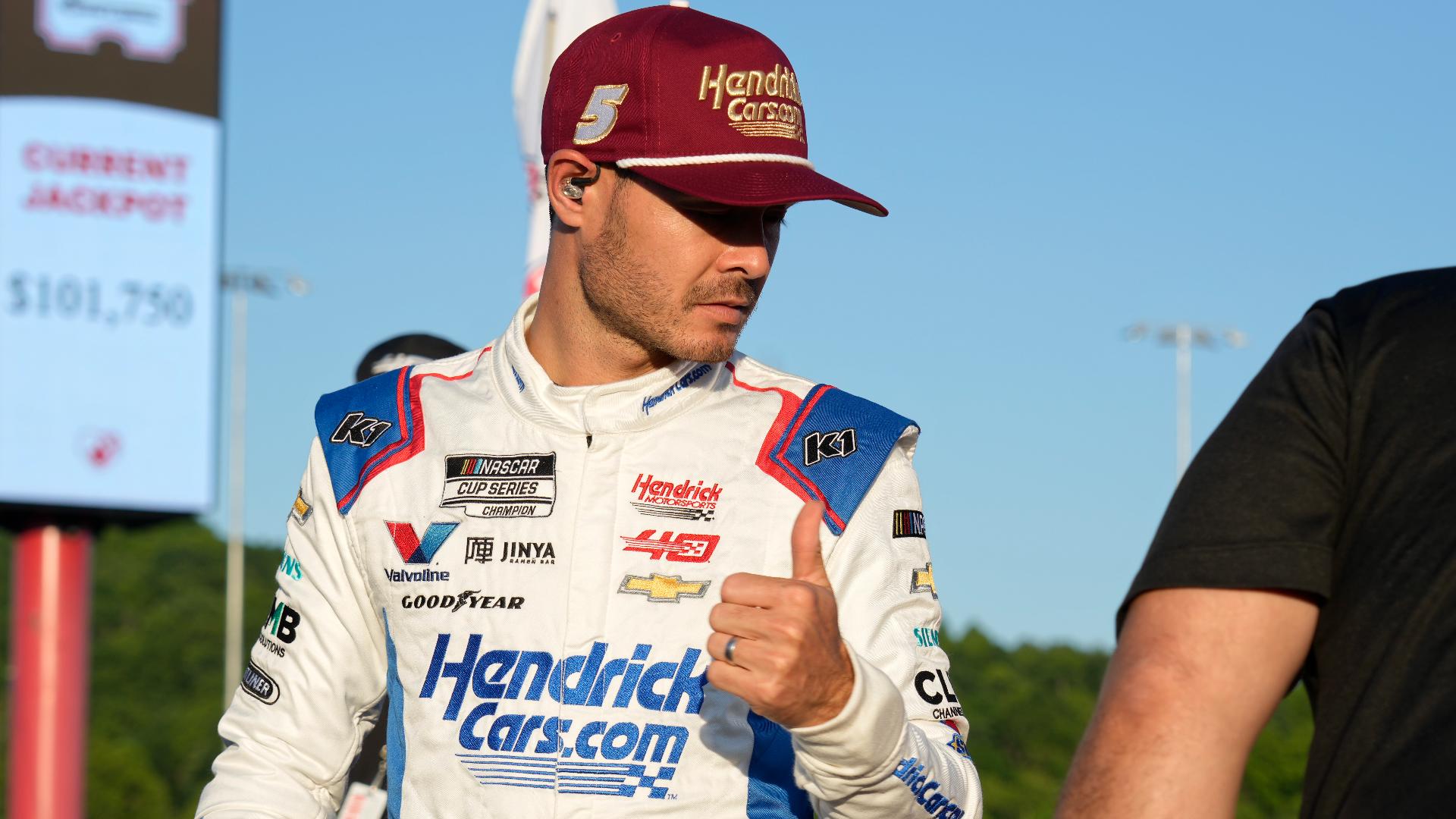 Kyle Larson carefully watching weather as Indy 500 draws closer
