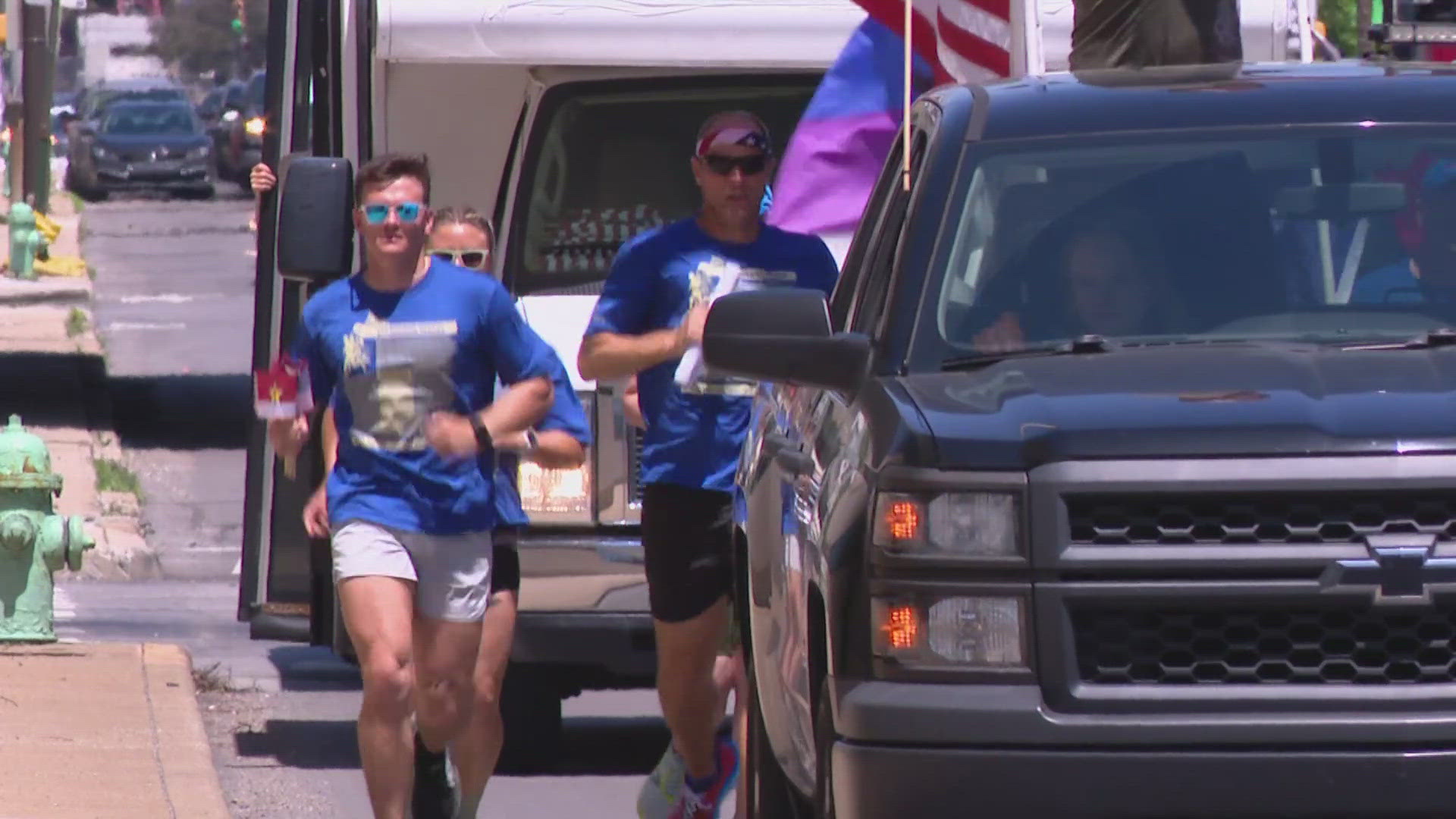 Indiana's 10th annual "Run for the Fallen" pays tribute to Hoosier military members who died while serving or as a result of serving during the war on terror.