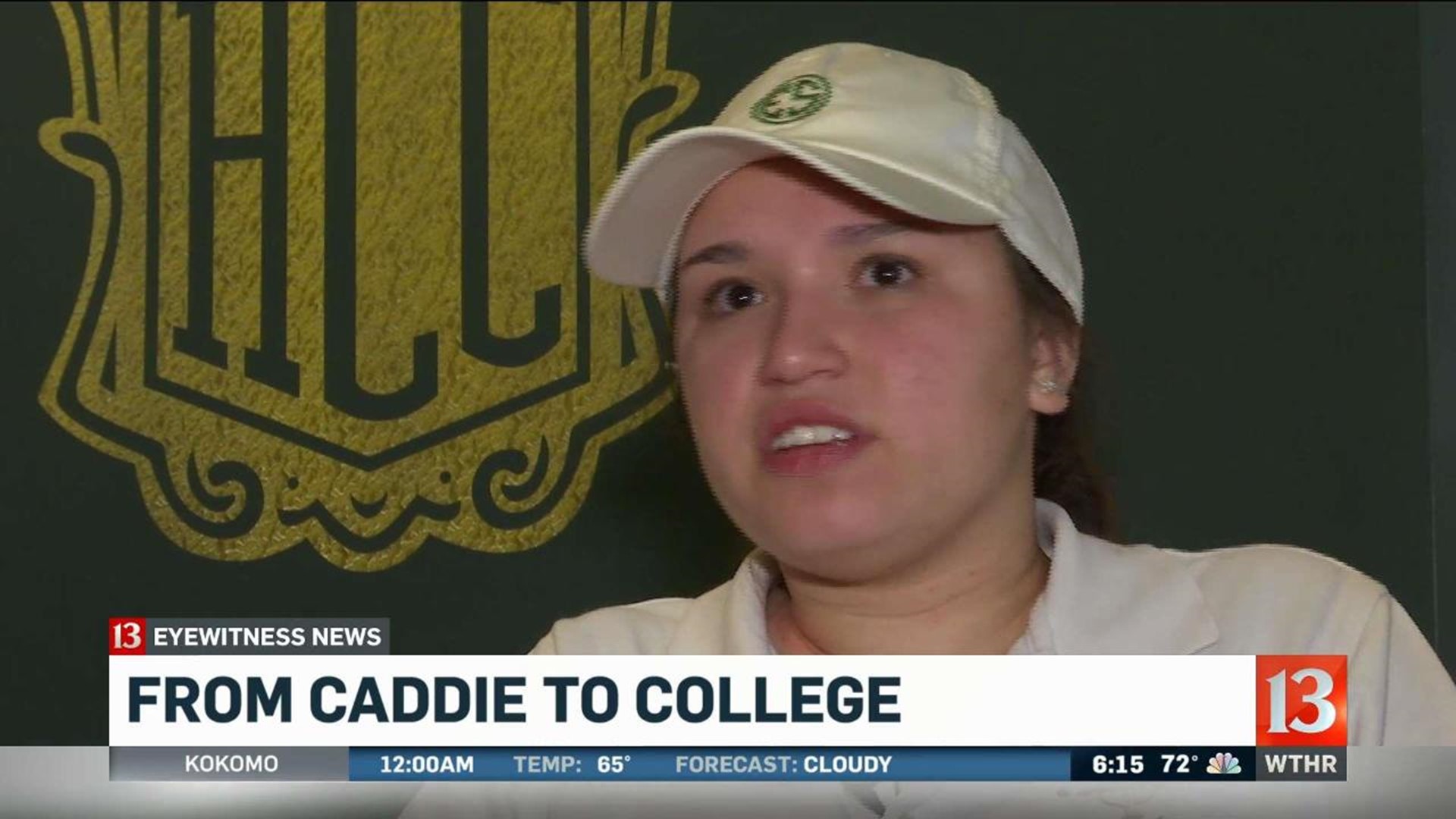 Summer caddie job leads to full scholarship for Cathedral senior