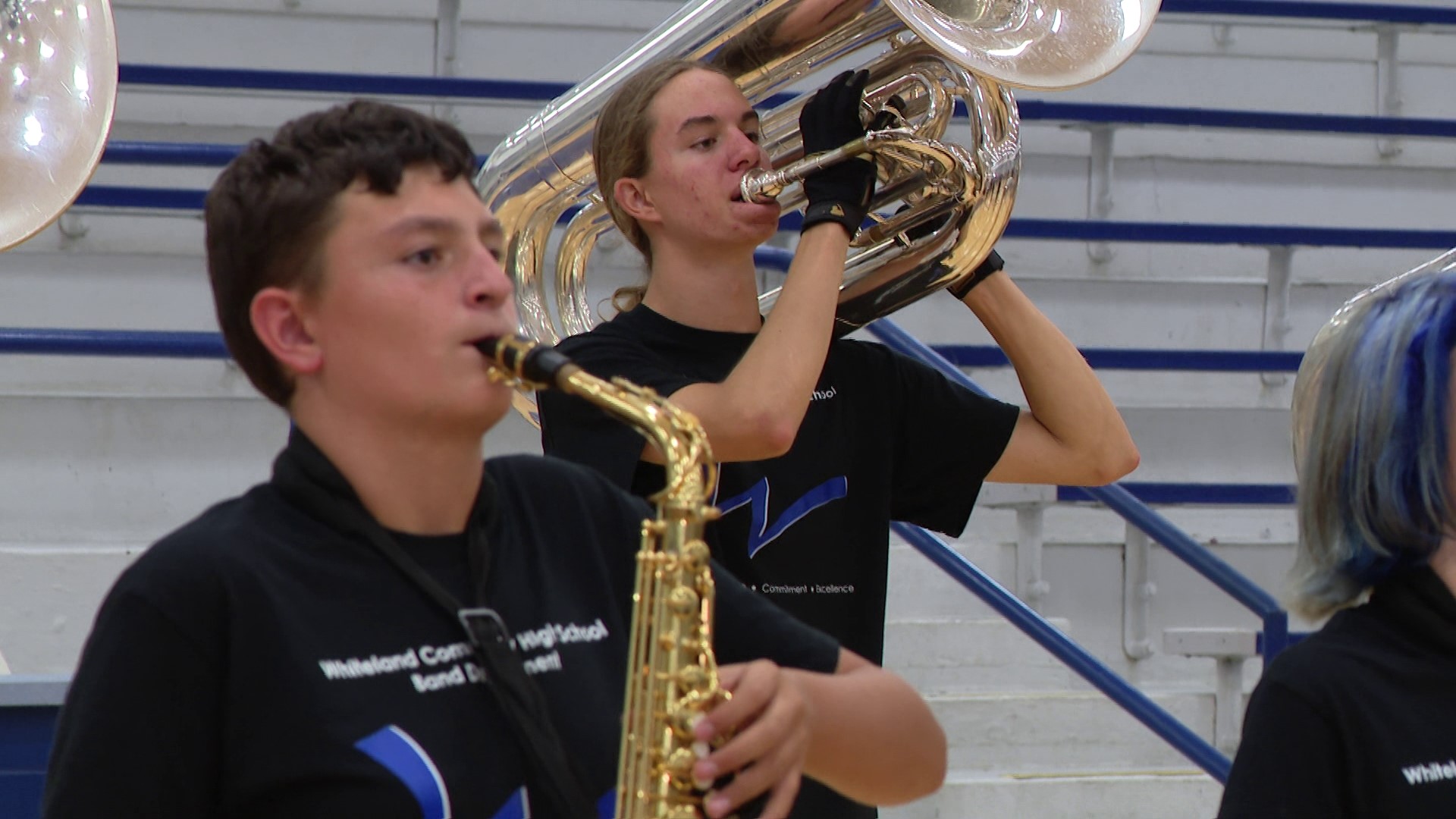 The Operation Football Band of the Week in Week 2 is the Whiteland Marching Warriors!