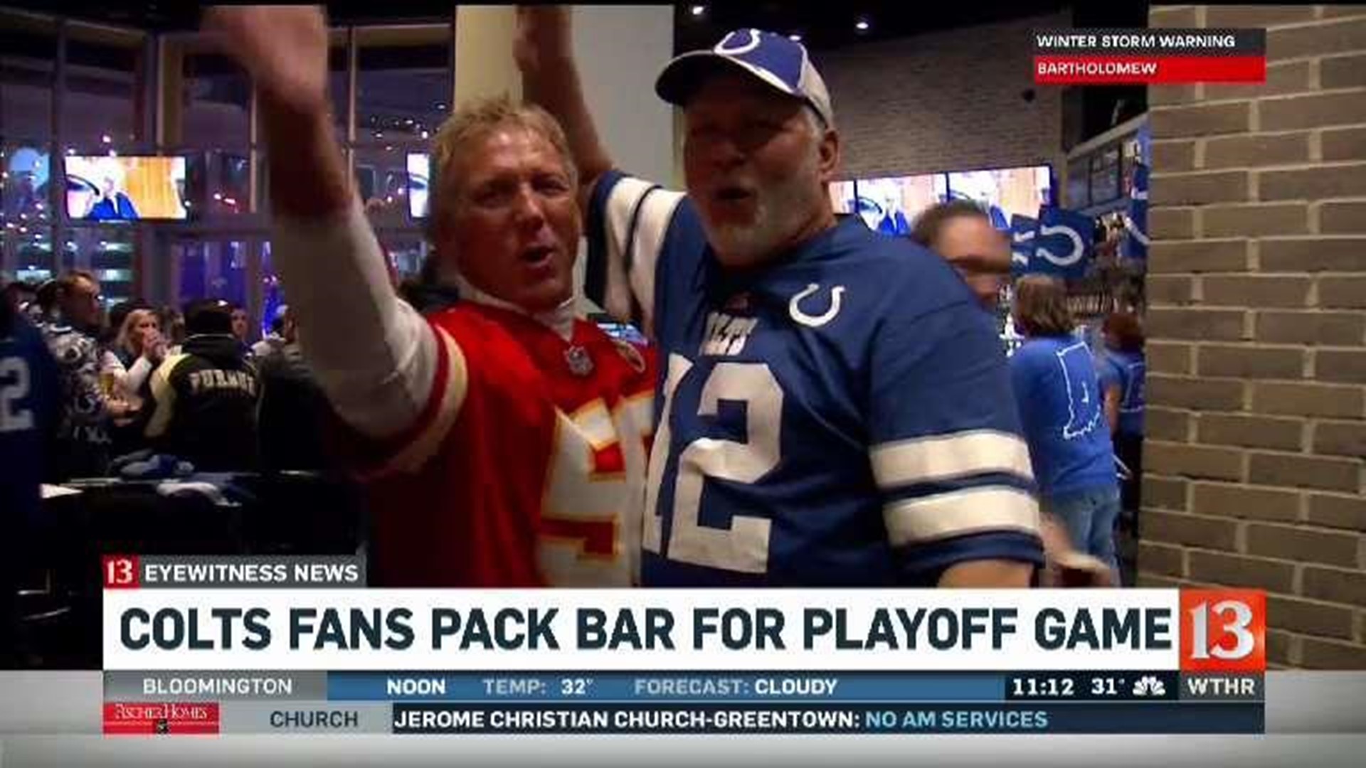 Colts fans disappointed, but optimistic following playoff loss