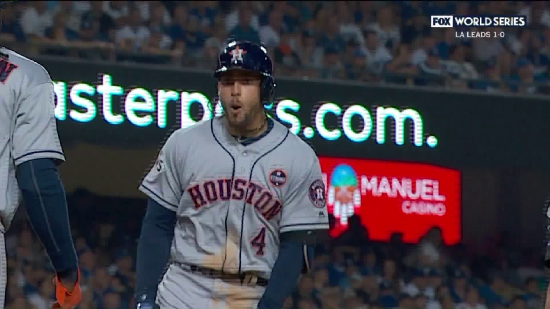 George Springer coming clutch in World Series