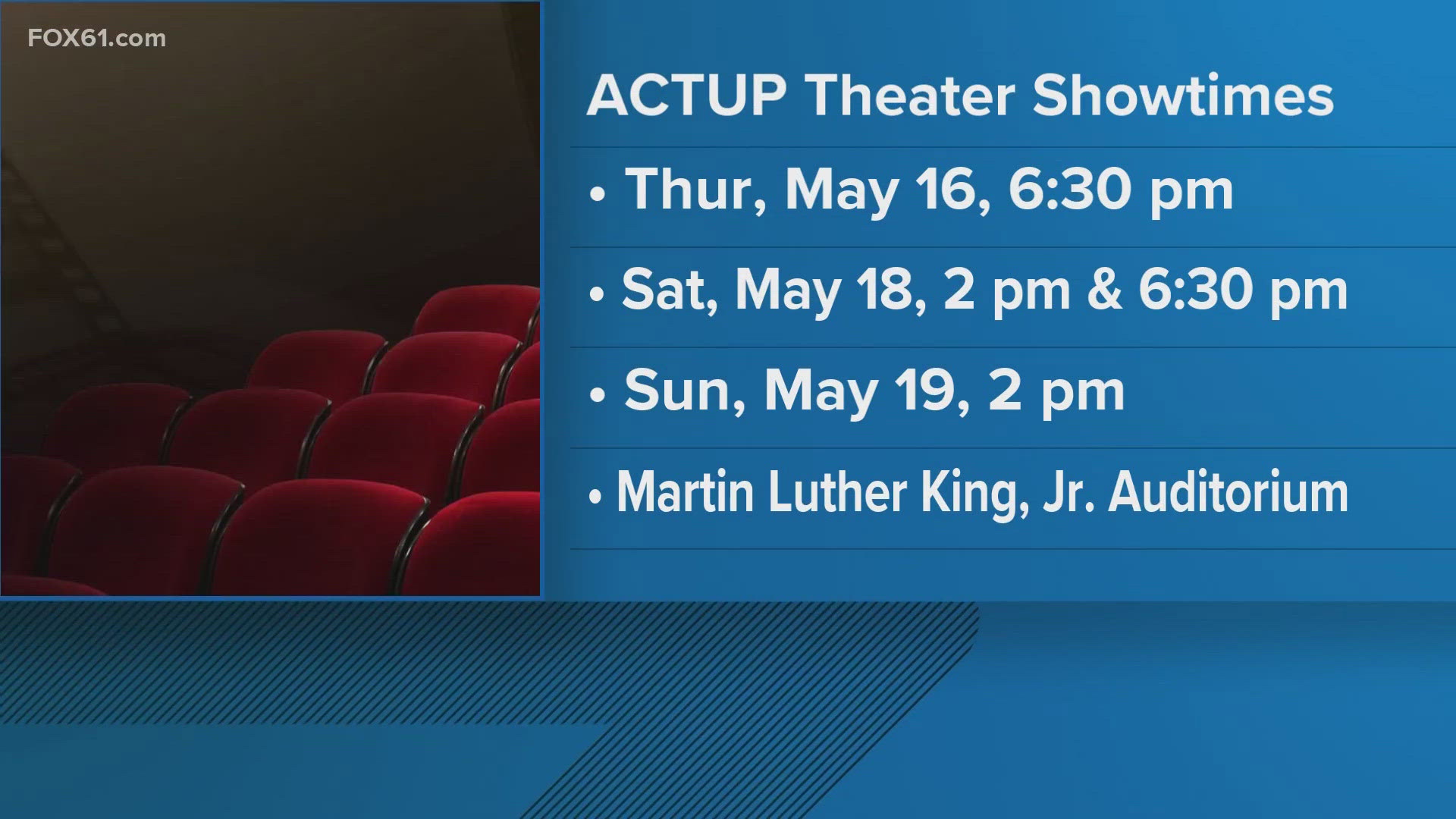 One of the most successful musicals on film is getting a modern twist in Hartford this weekend!