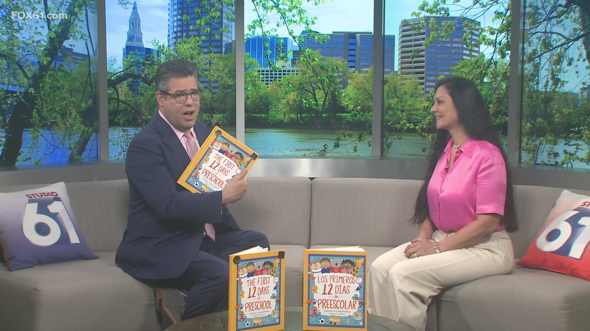 Jeanette Crystal Bradley discusses her new award-winning children's book "The First 12 Days of Preschool"