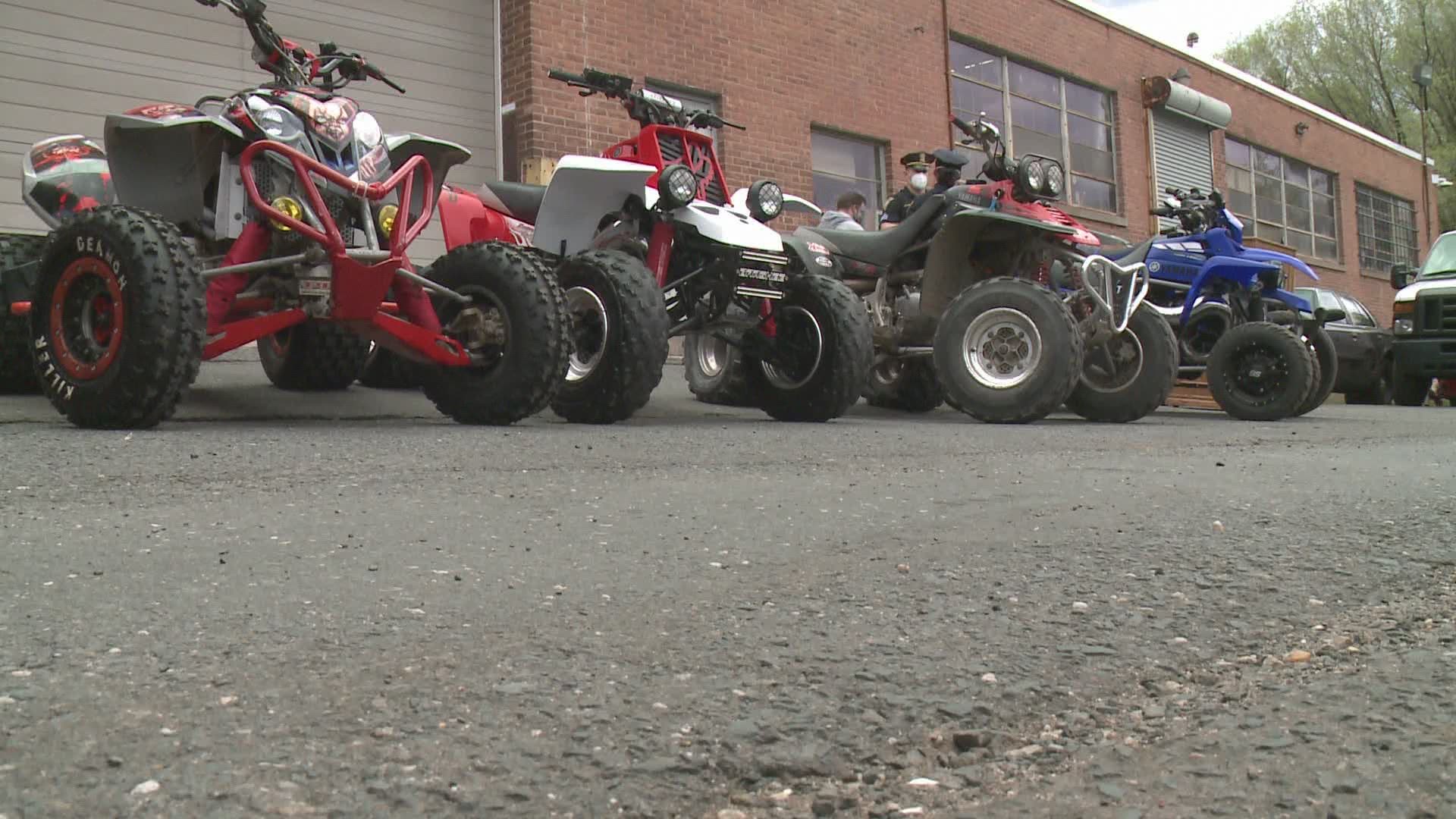 Arrests made over the weekend and bikes seized