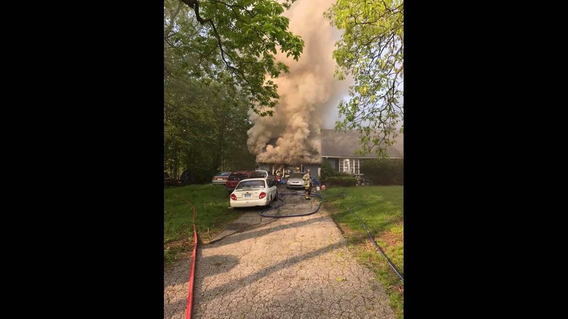 Fire Destroys Home In Shelton | Fox61.com