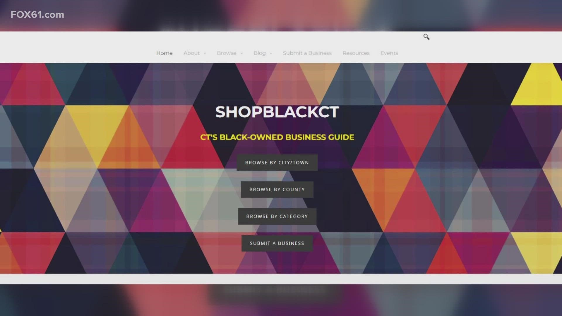 In July 2020, ShopBlackCT launched. It's a volunteer initiative and not-for-profit website that lists more than 1,700 Connecticut Black-owned businesses.