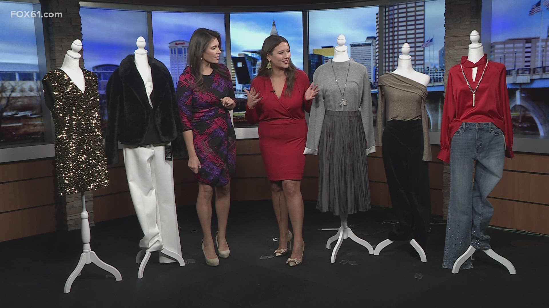 If you're looking for something to wear to any holiday parties this season, Kate Terricciano from the Shops at Evergreen Walk has some ideas!