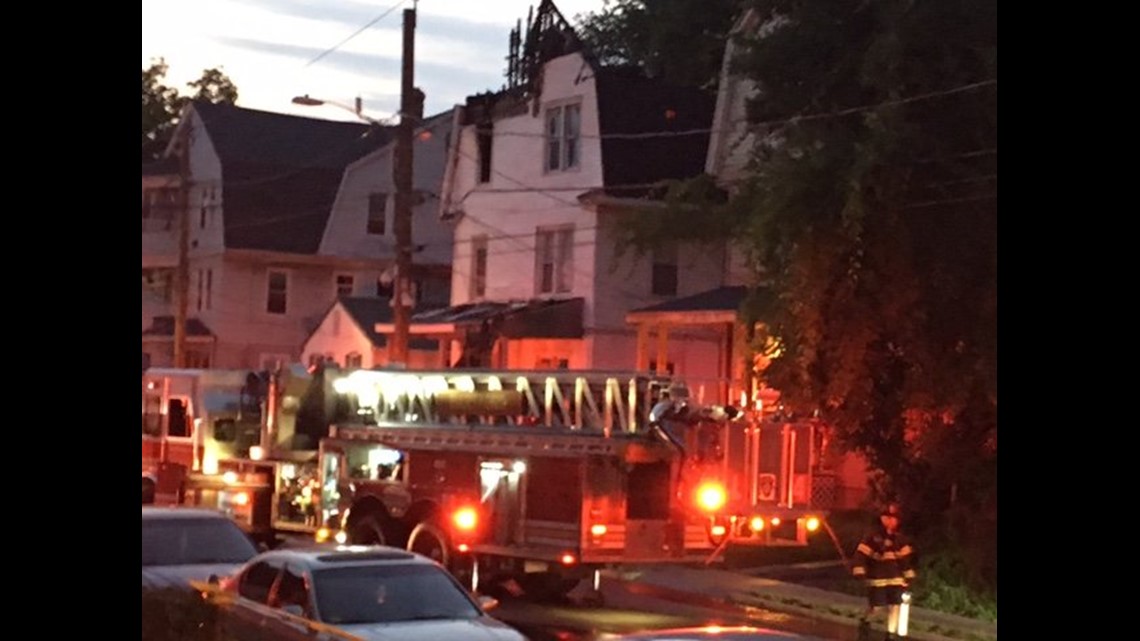 Firefighters battled house fire in Hartford