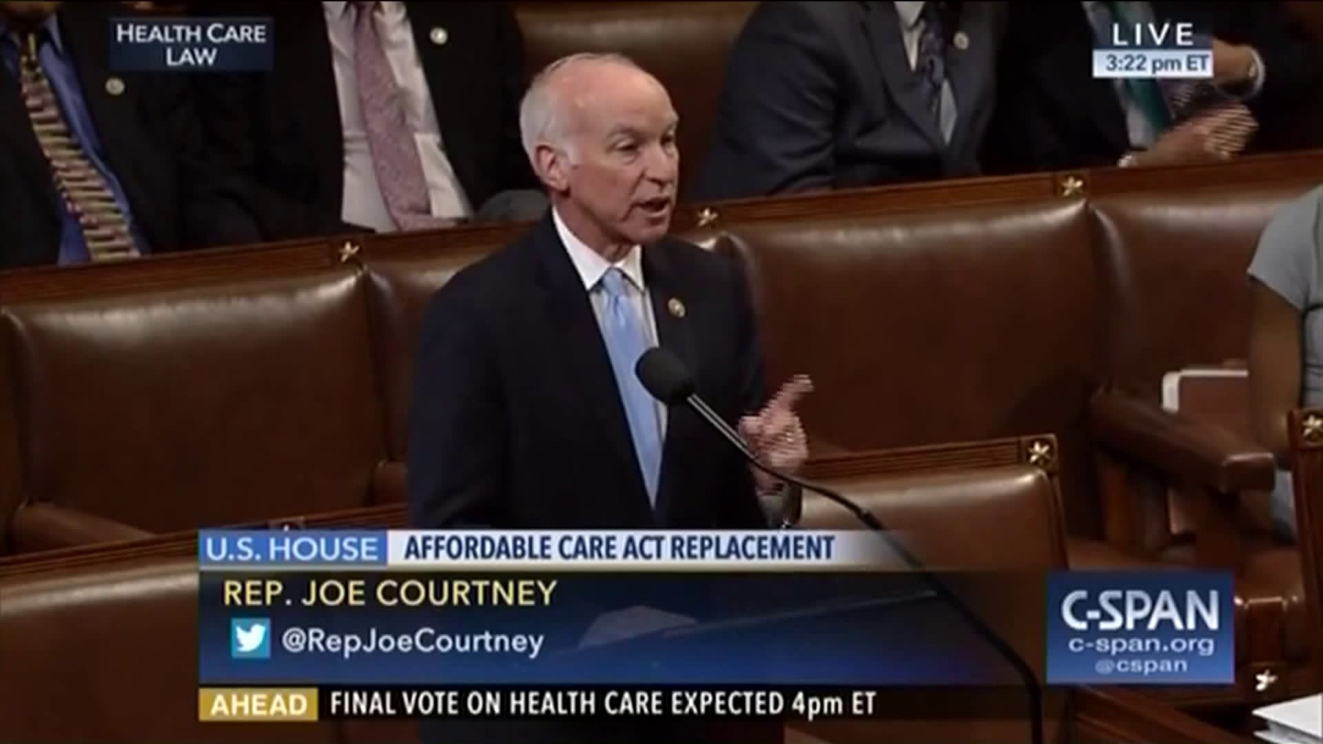 Connecticut Democrats react to failed Health Care Bill