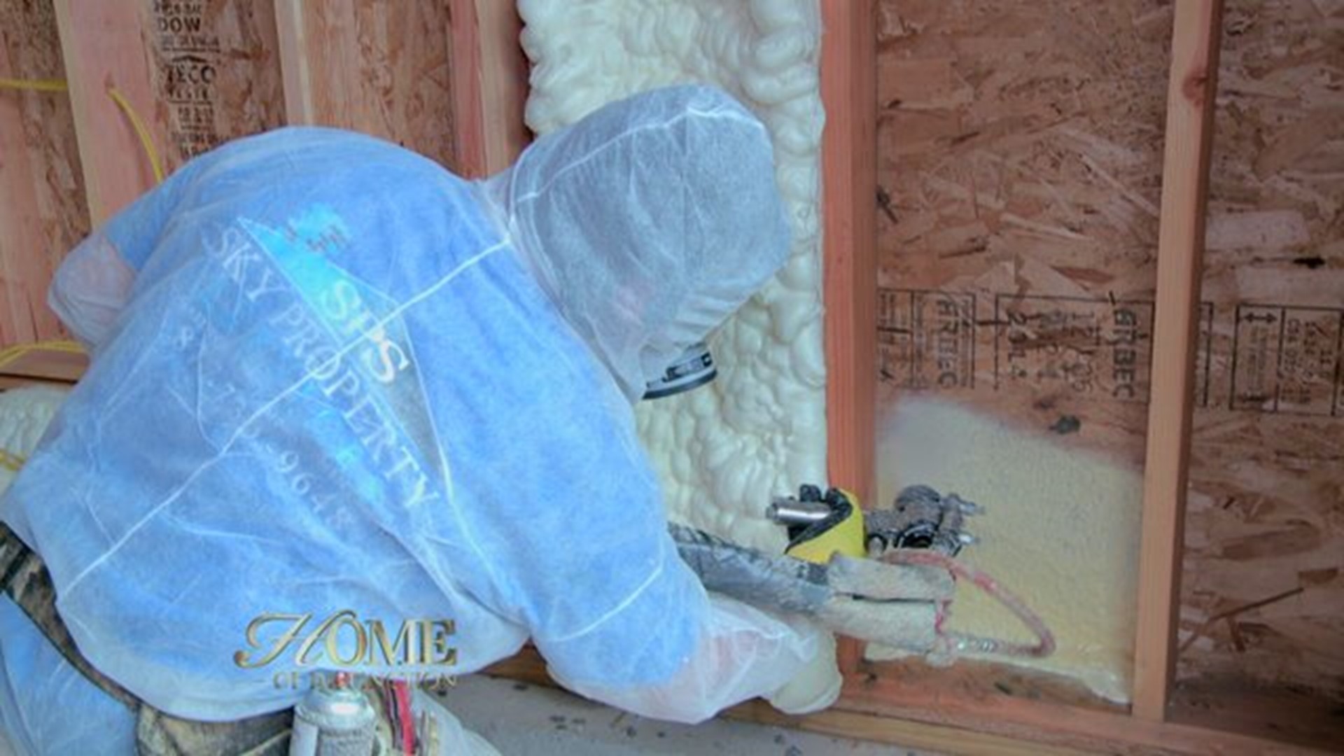 HOD: Spray foam insulation