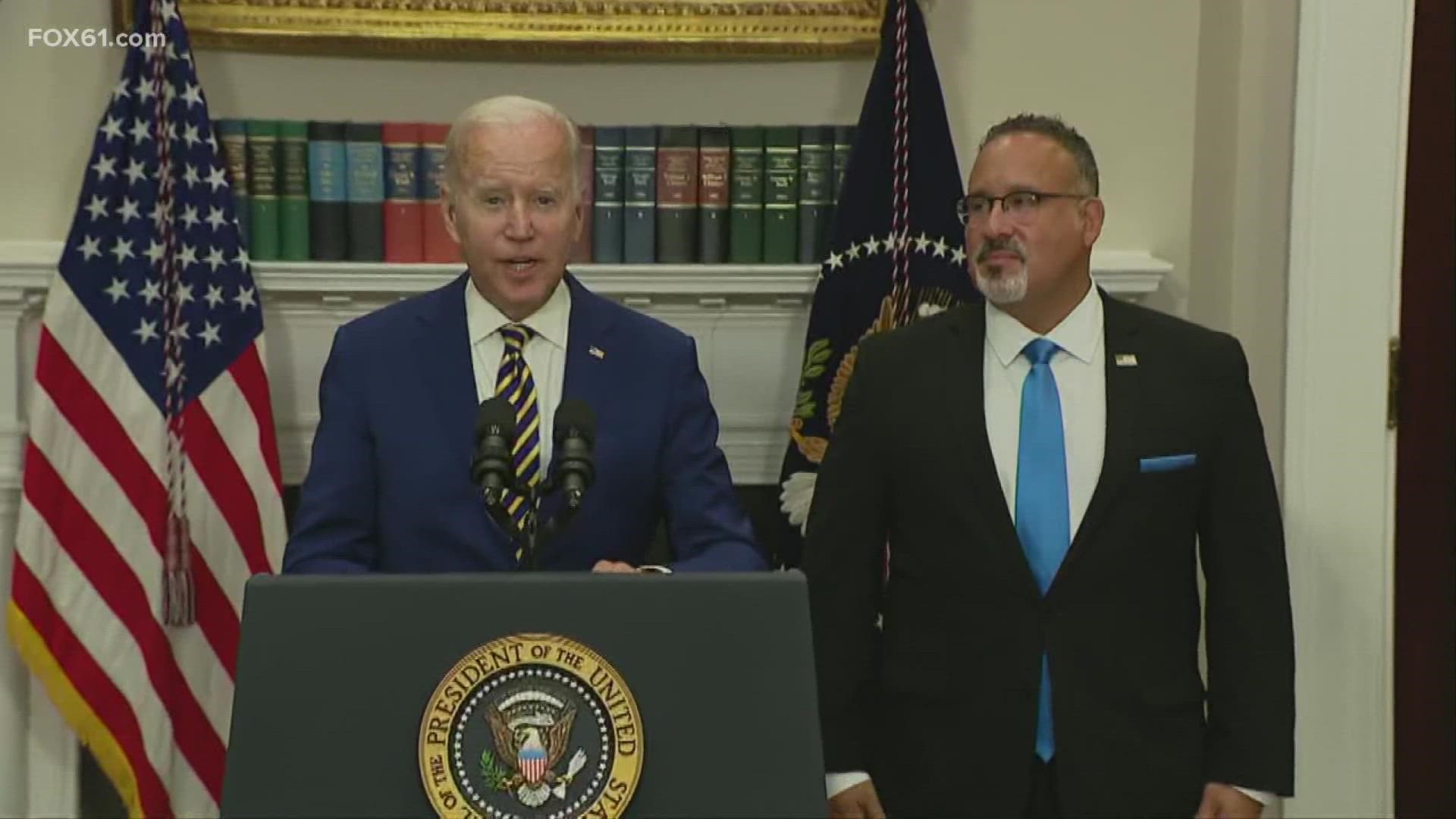 Biden in his plan said that he'd extend the deadline to pay federal student loans until December 31.