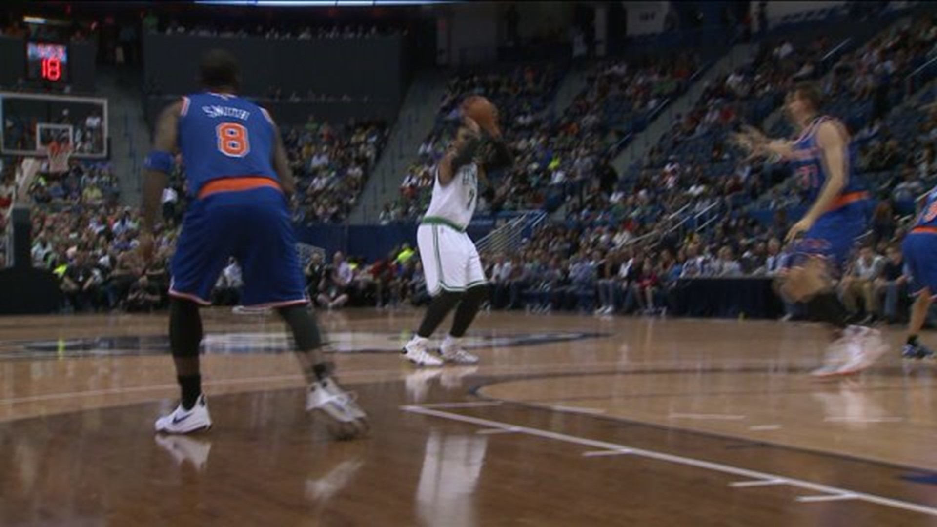 Celtics Beat Knicks In Pre-Season Game At New XL Center