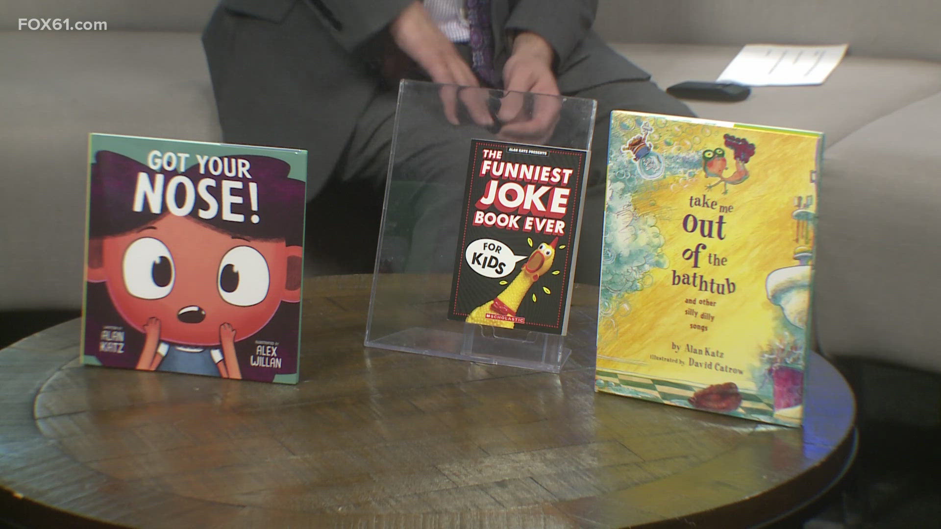 Alan and David Katz are here to talk about the Joke Show musical at the Legacy Theater in Branford.