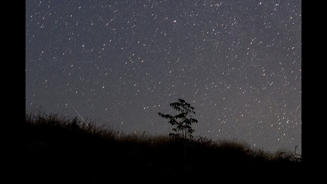 The first meteor shower of the year peaks tonight
