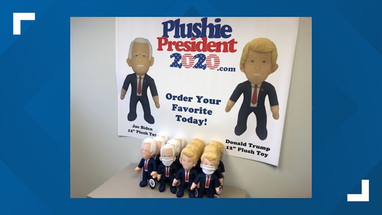 trump stuffed doll