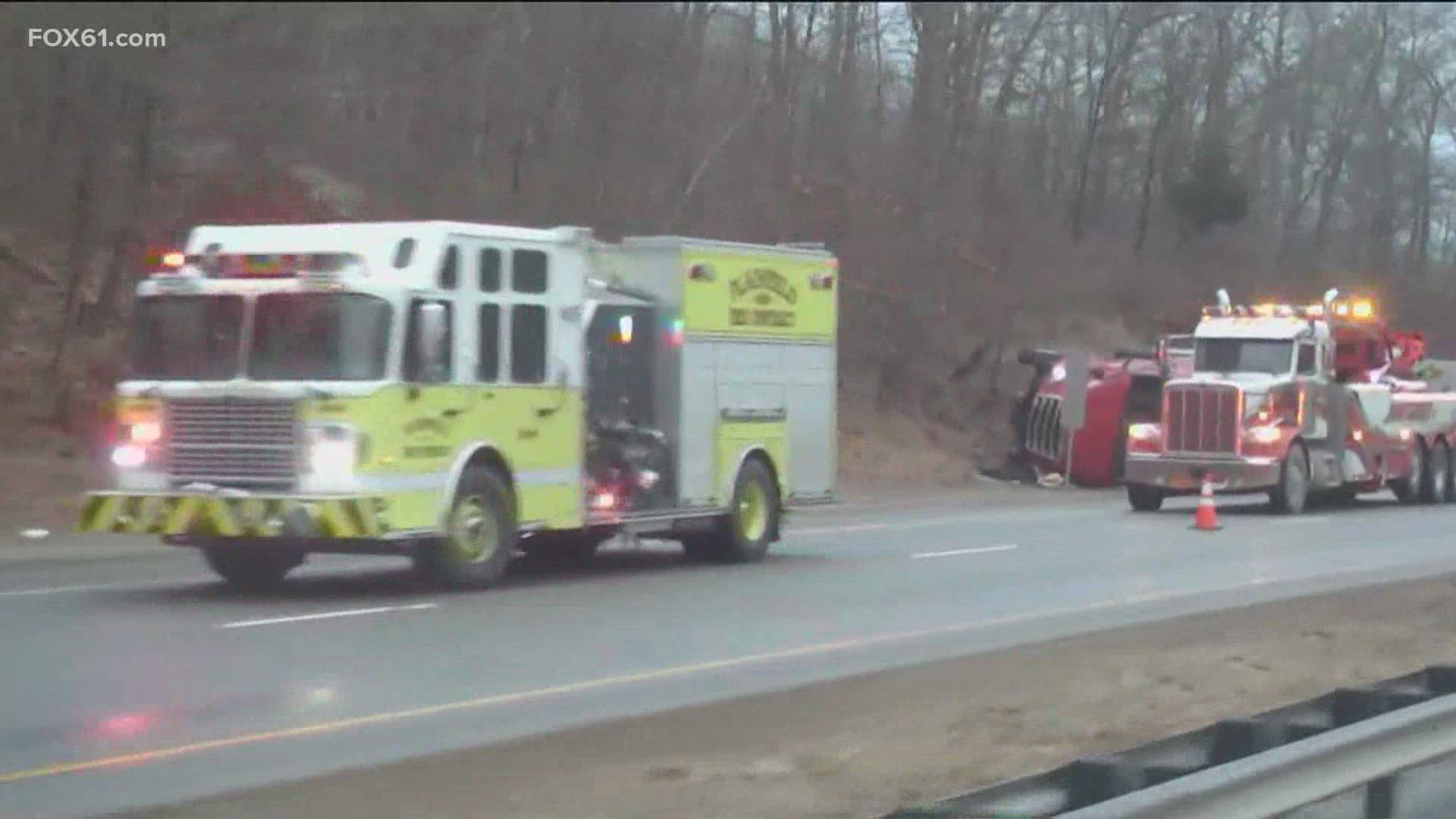 One lane open