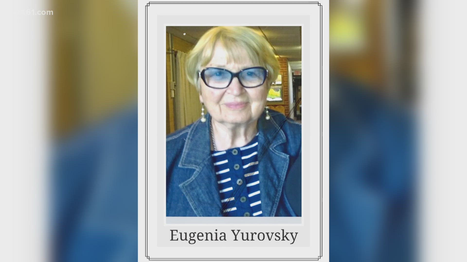 Police said on December 20, 2022, Eugenia Yurovsky was hit while crossing the street with her walker, at the intersection of Boulevard and Whiting Lane.