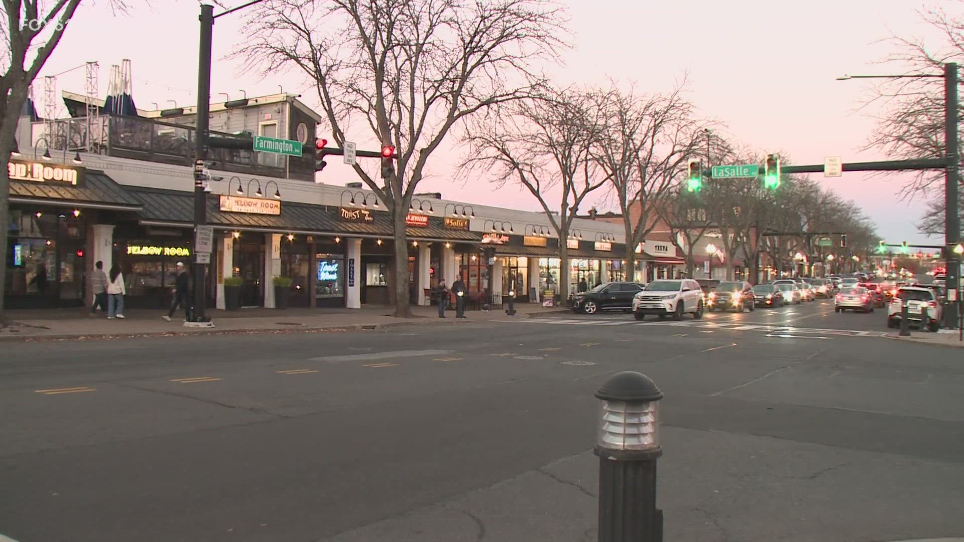 Plans consist of changes to parking, outside dining, and walking areas.