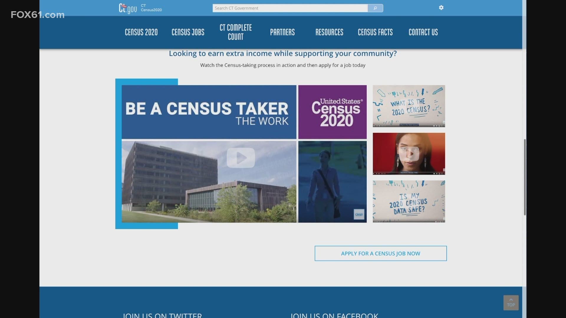 The Community Renewal Team said they are happy with a California federal judge's decision to give federal census counters more time to finish their work.