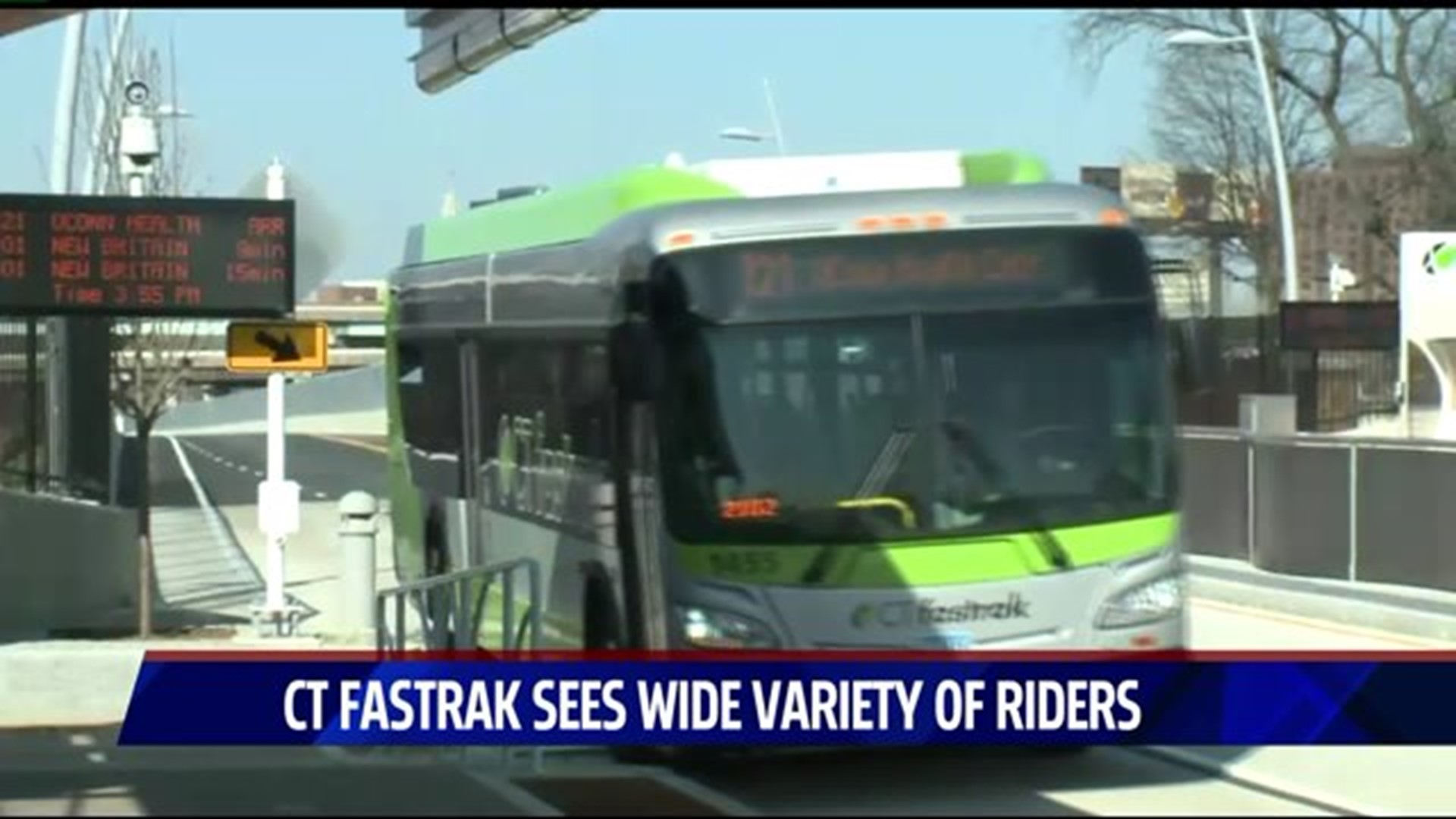 CTfastrak sees a variety of riders 7am