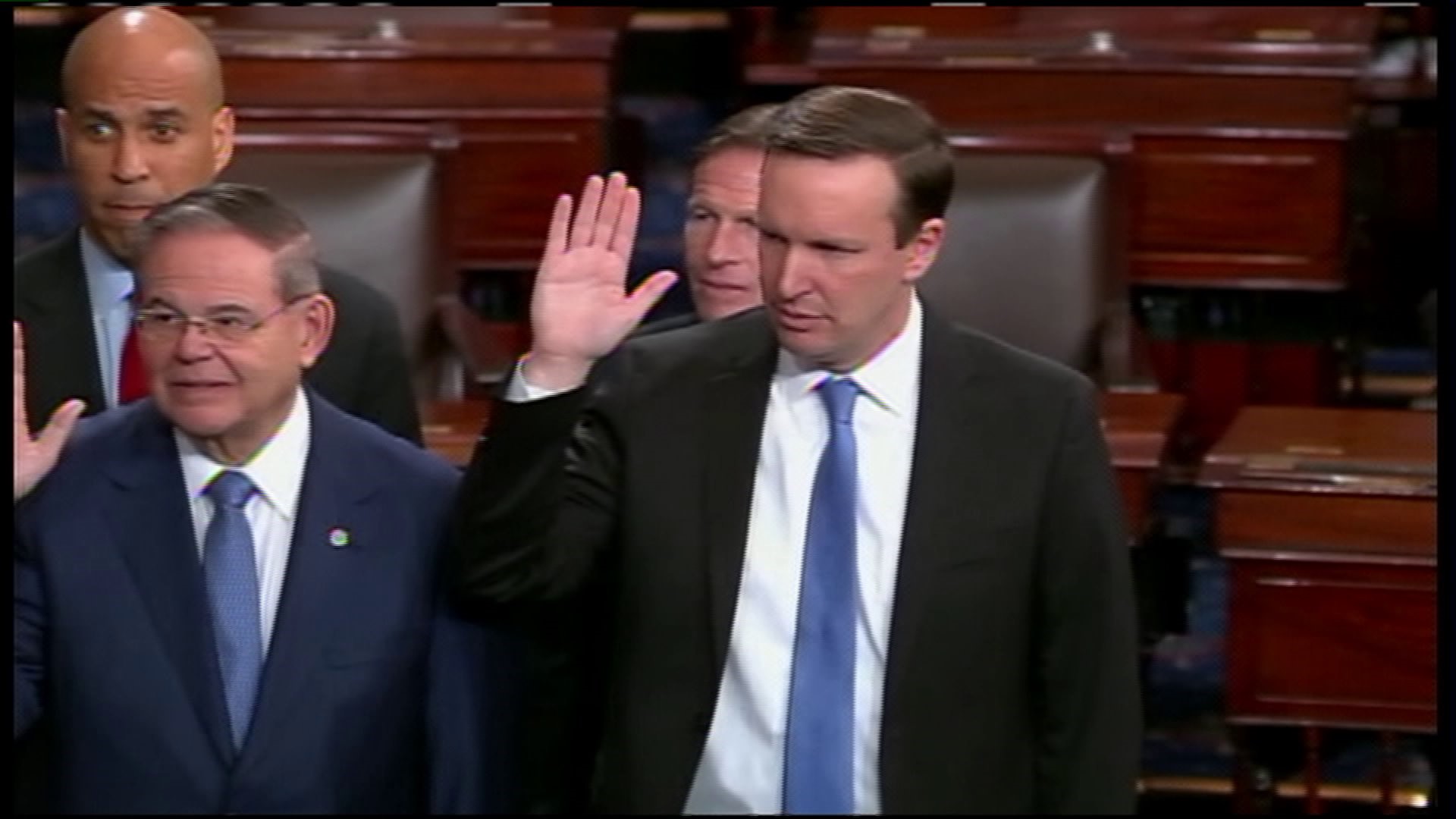 Sen. Chris Murphy sworn in