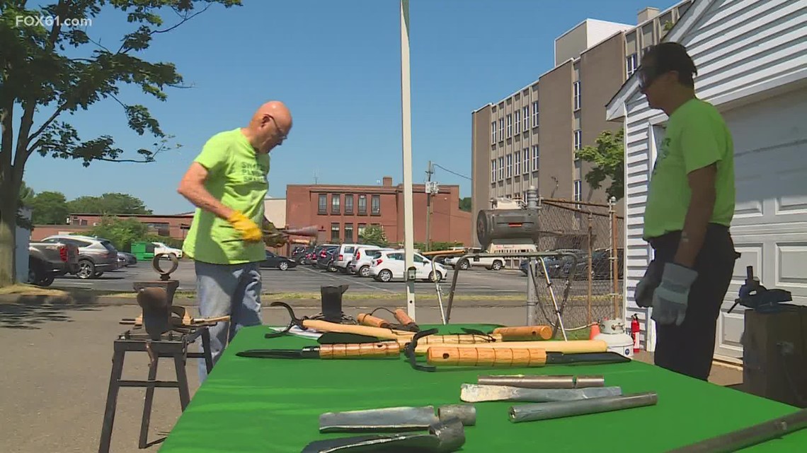 Sword to Plowshares Northeast works takes weapons and turns them into