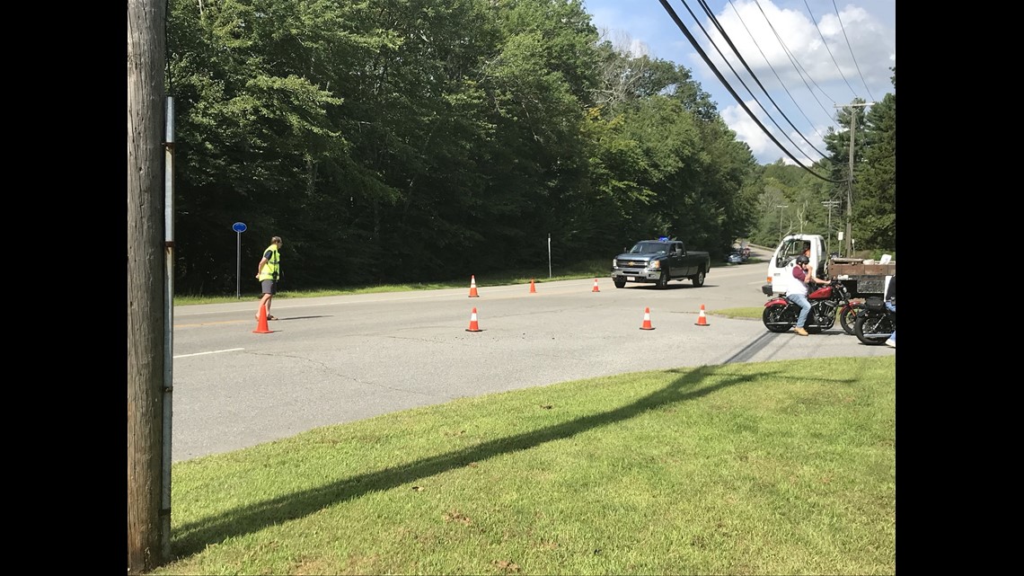 Crash closes Route 80 in Killingworth