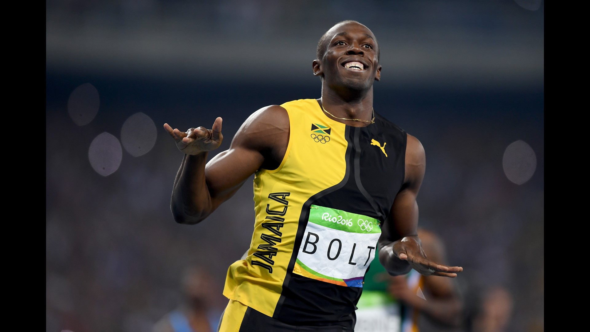 Bolt becomes the first sprinter to win 3 successive Olympic 100-meter ...