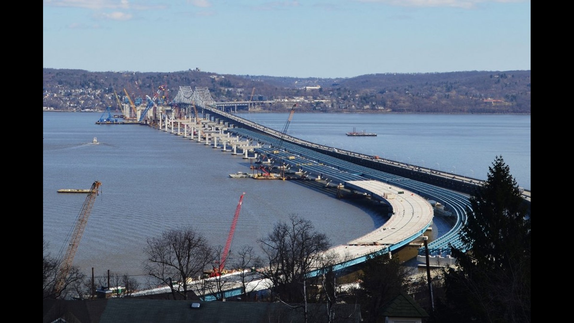 Northbound lanes on Tappan Zee Bridge to close for construction this