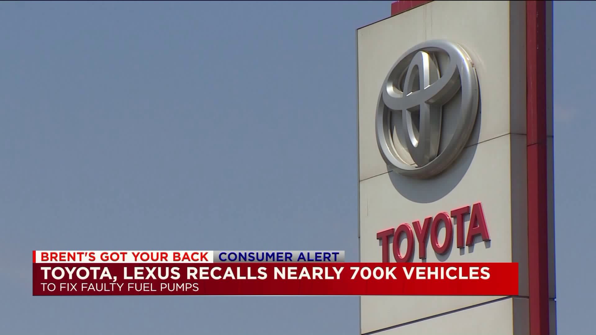Brent`s Got Your Back: Toyota recall