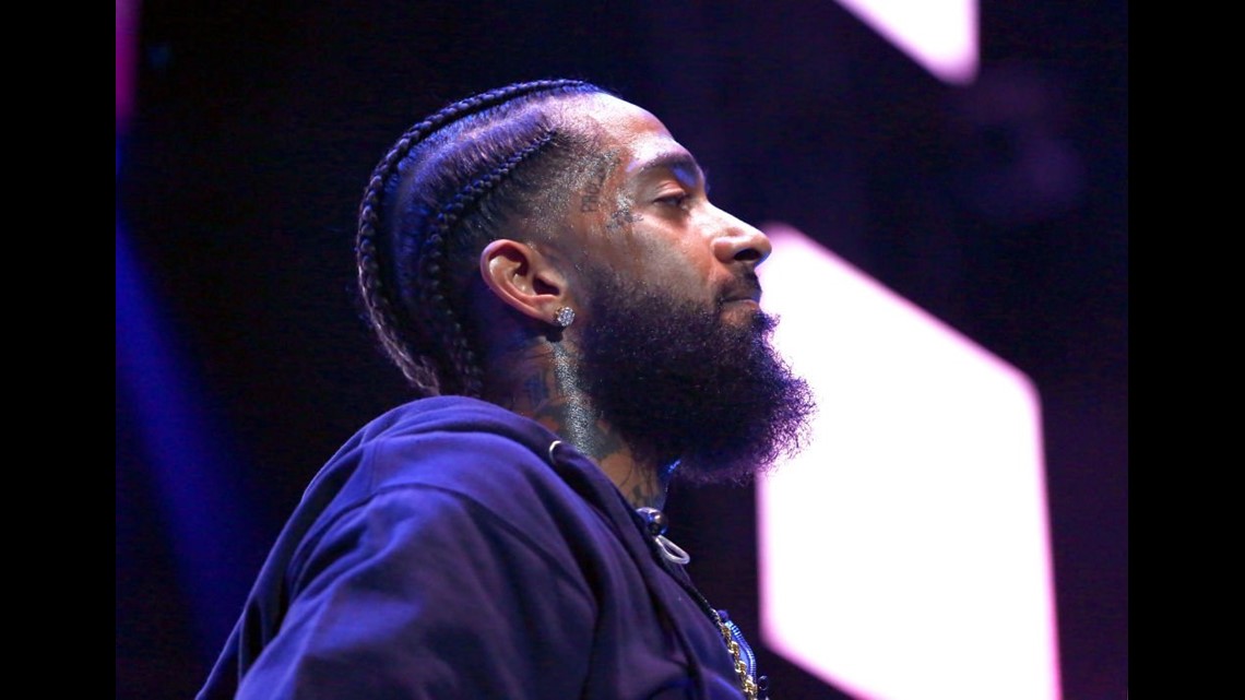 Lauren London gets a tattoo in honor of Nipsey Hussle