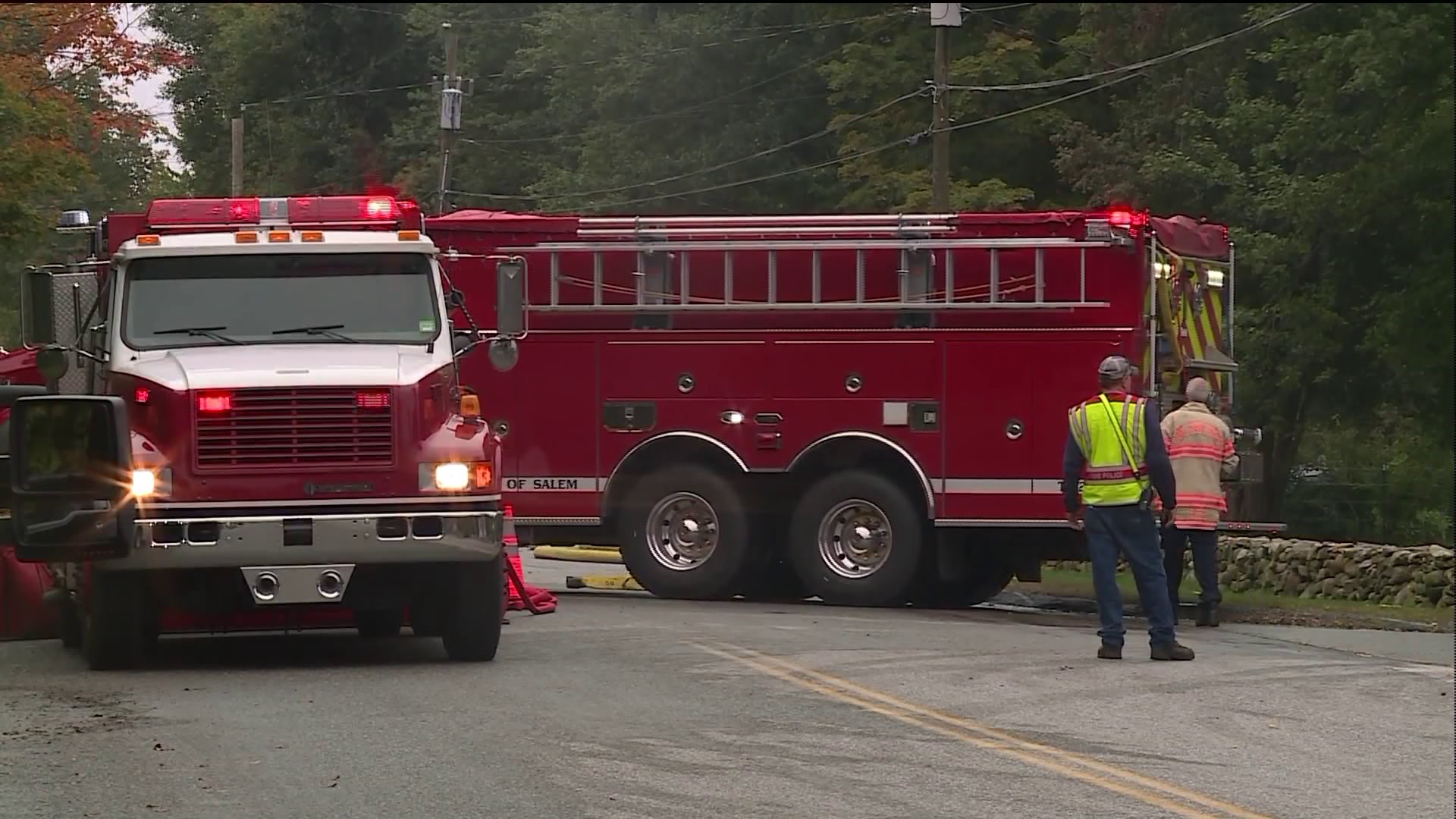 Colchester residents evacuated following propane truck crash