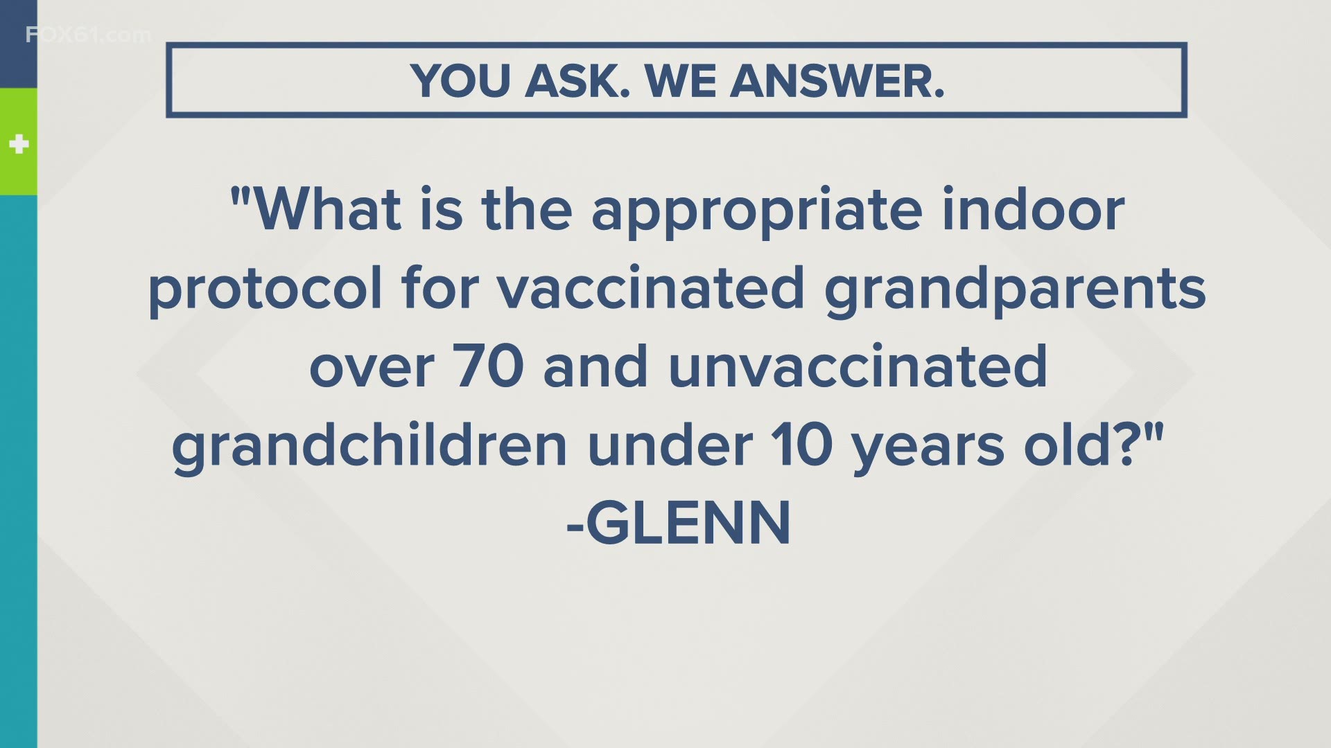 Gov. Lamont announced fully vaccinated CT residents will not be required to wear masks indoors starting May 19.