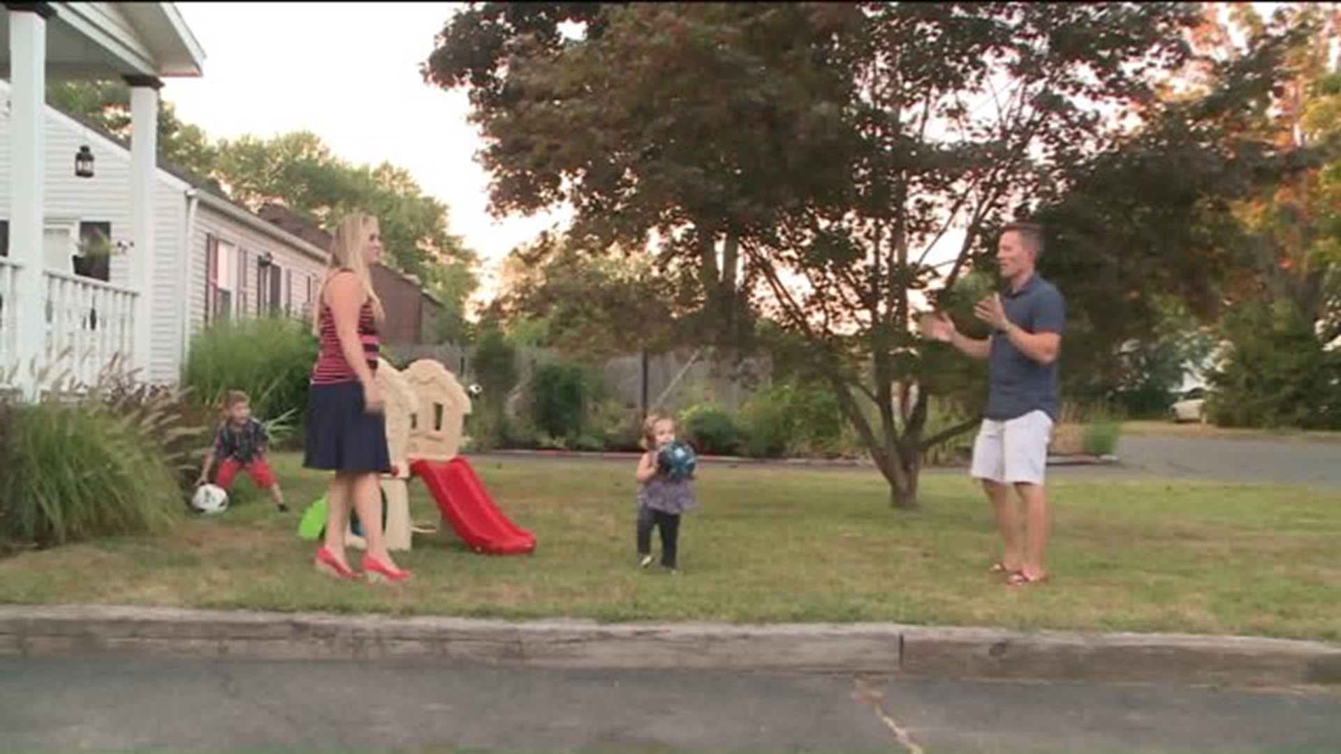 A local family gives away their home