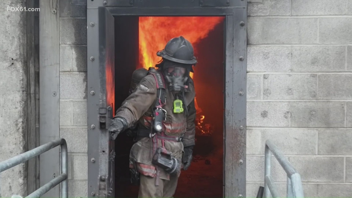 Connecticut Fire Academy cadets face flames in intense training week